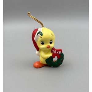 Tweety Bird 1978 Ornament Warner Bros Christmas Dave Grossman Designs Japan